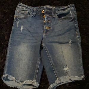 Jean shorts